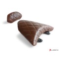 LUIMOTO Vintage Diamond Passenger Seat and Backrest Covers for the Ducati XDiavel LUIMOTO Vintage Diamond Passenger Seat and Backrest Covers for the Ducati XDiavel